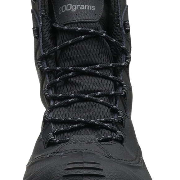 Columbia Waterproof Winter Boots Youth 7 Women’s 8.5 Black Gray NEW main image 4